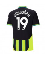 Manchester City Ilkay Gundogan #19 Venkovní Dres 2024-25 Krátký Rukáv